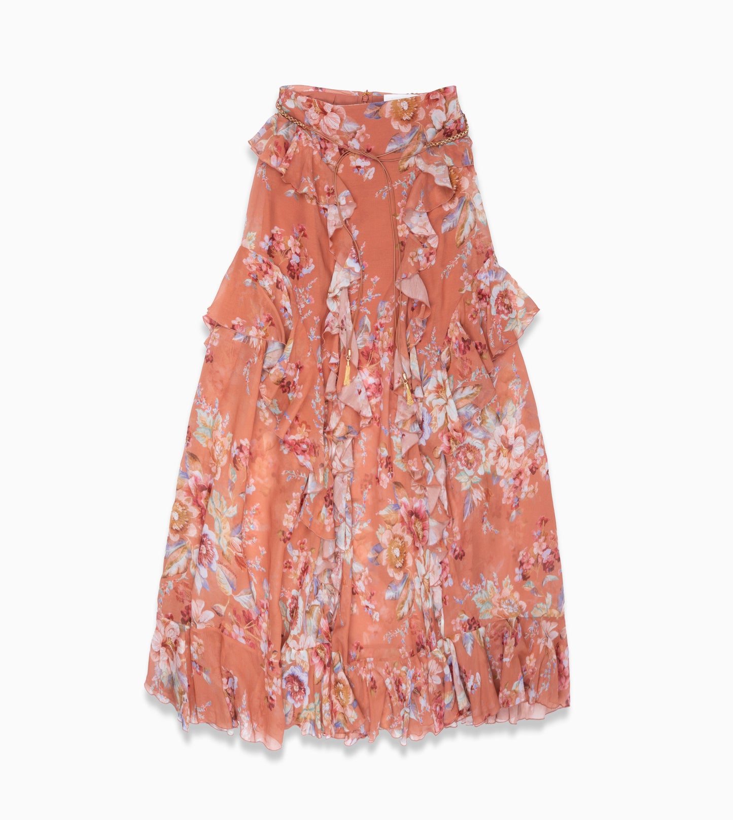 ZIMMERMANN Awaken Ruffle Skirt Multi