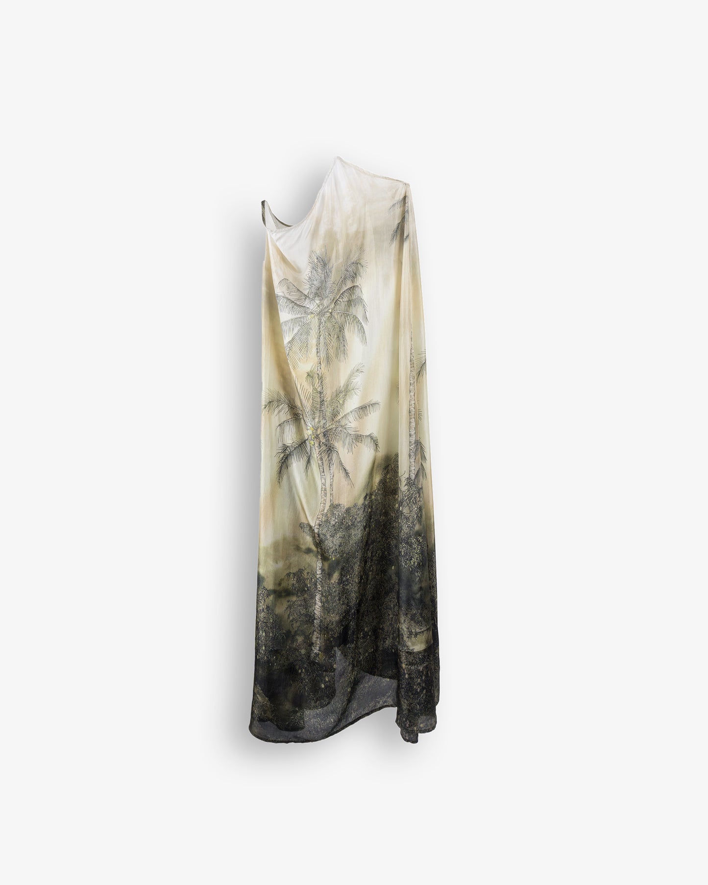 FARA Radha Dress Palm Print