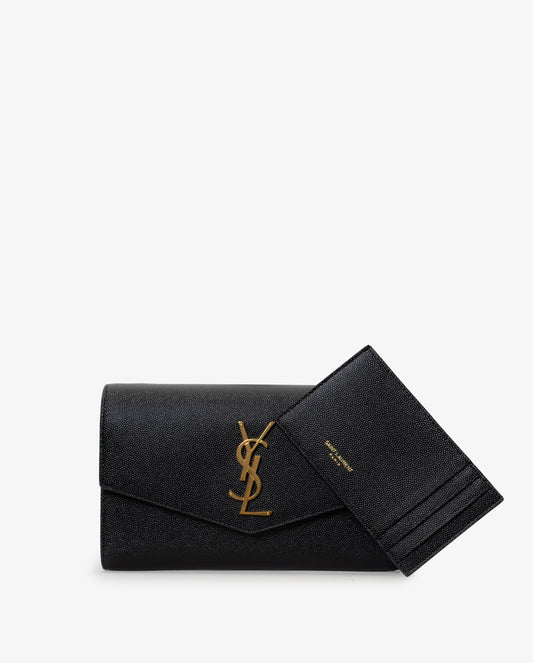 SAINT LAURENT Chain Wallet With Removable