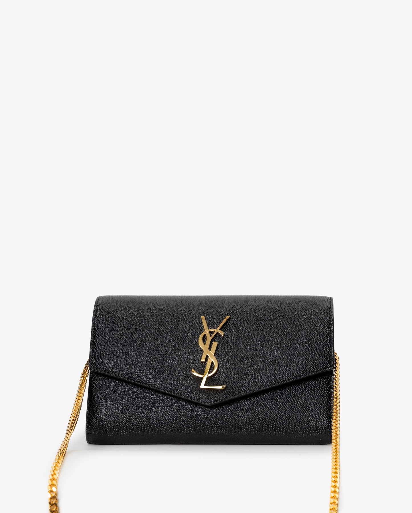 SAINT LAURENT Chain Wallet With Removable