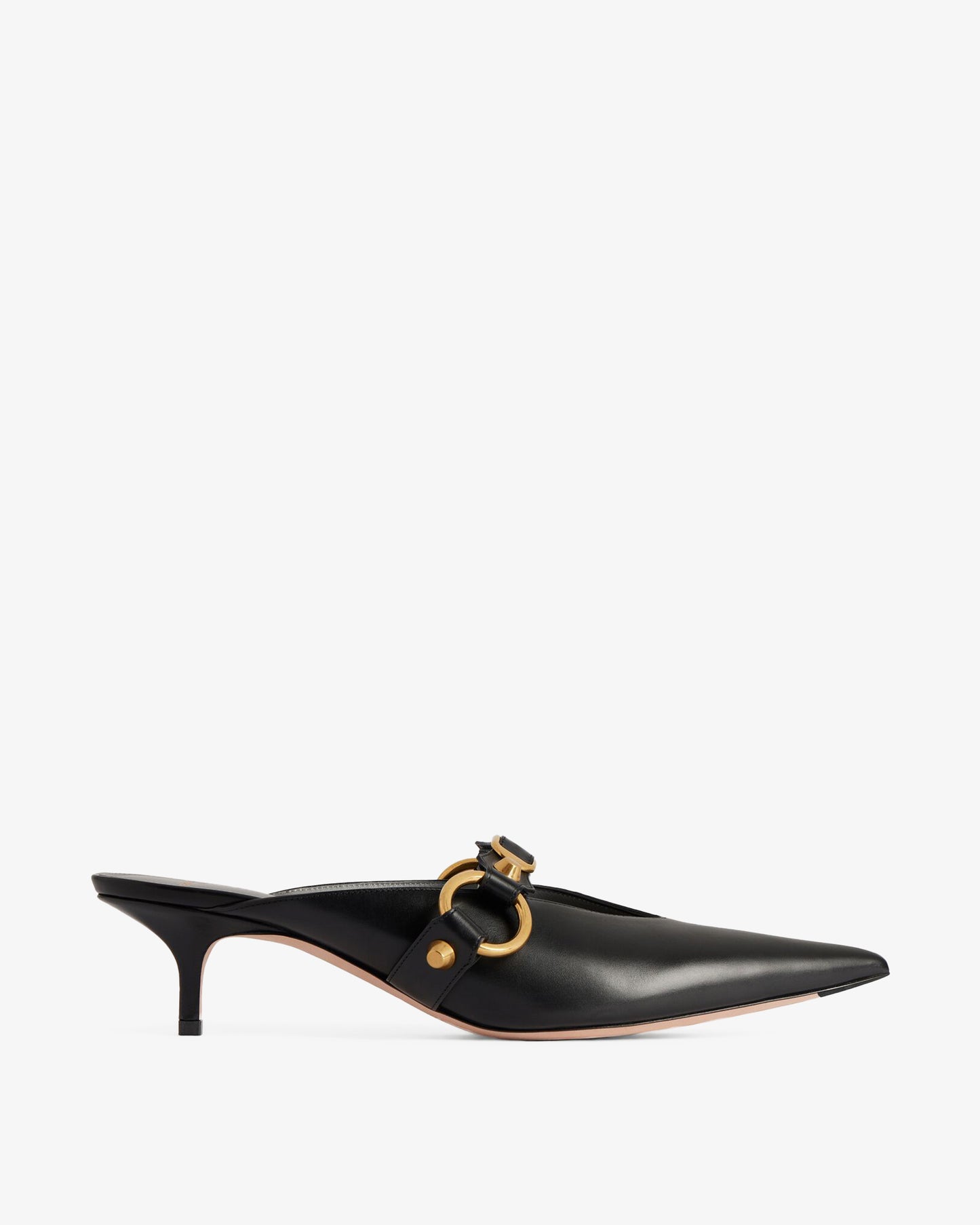 BALENCIAGA City Mule L45 Black/Gold