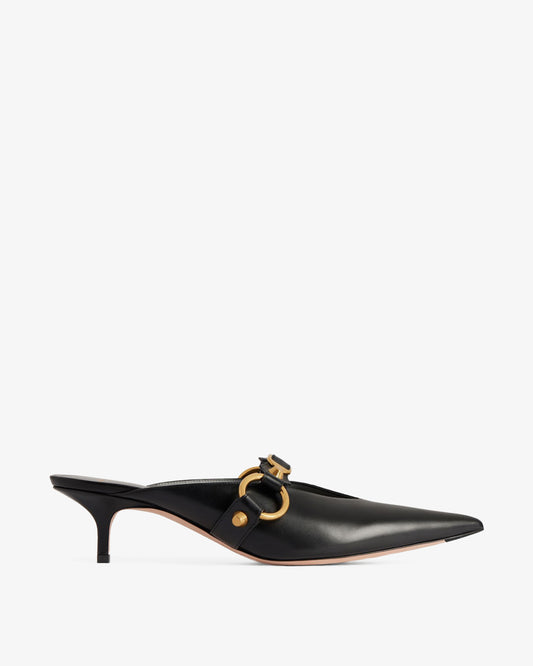 BALENCIAGA City Mule L45 Black/Gold