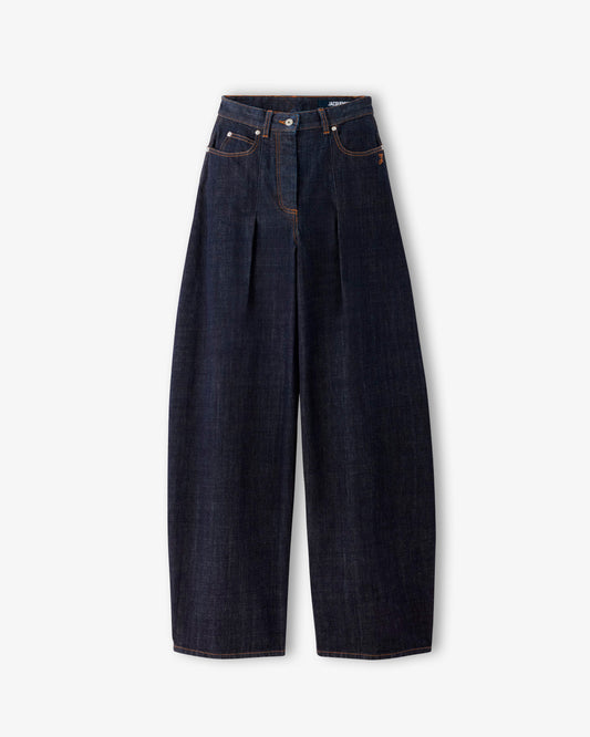 JACQUEMUS Le De-Nimes Ovalo Dark Navy