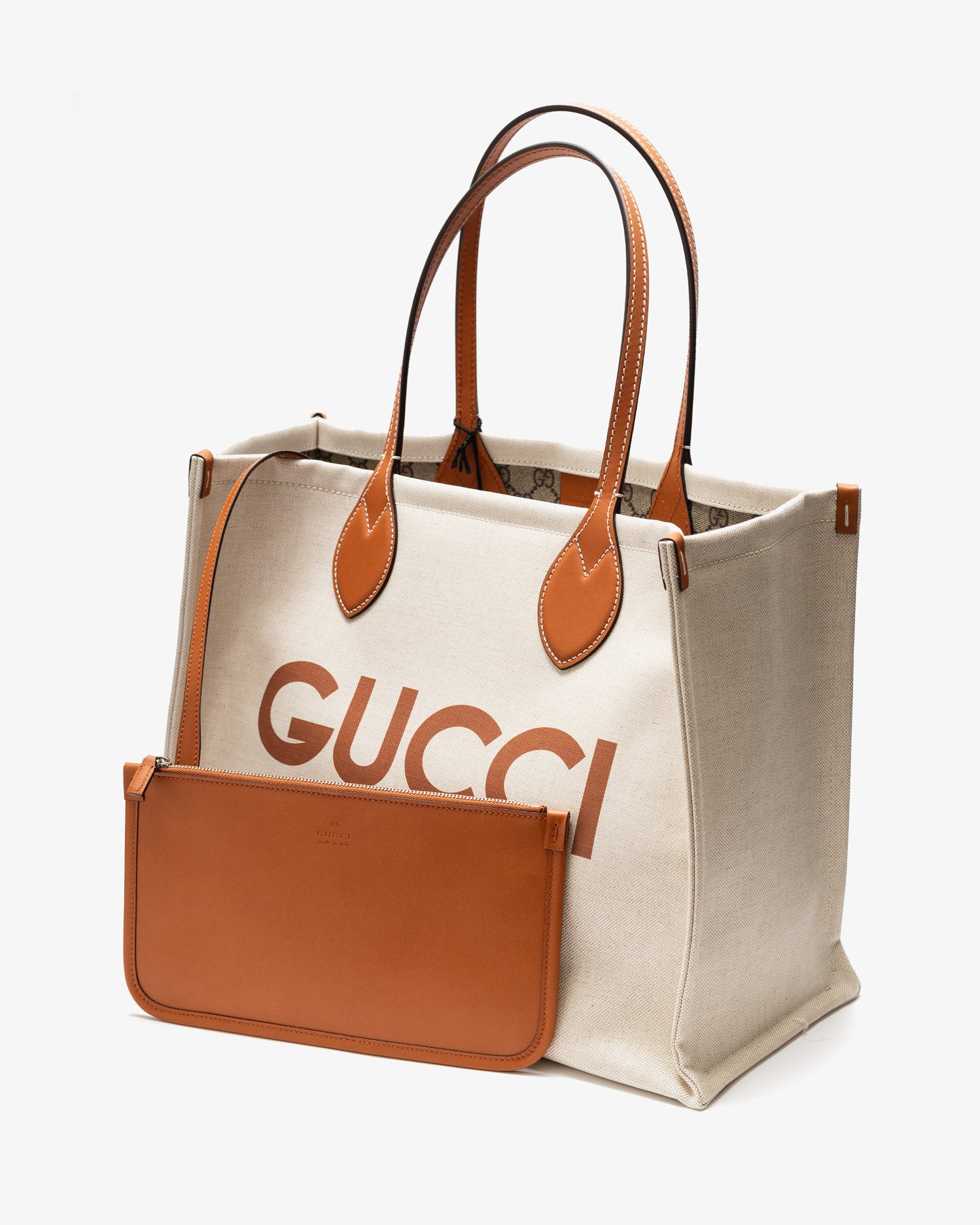 GUCCI Tote Bag With Logo Print