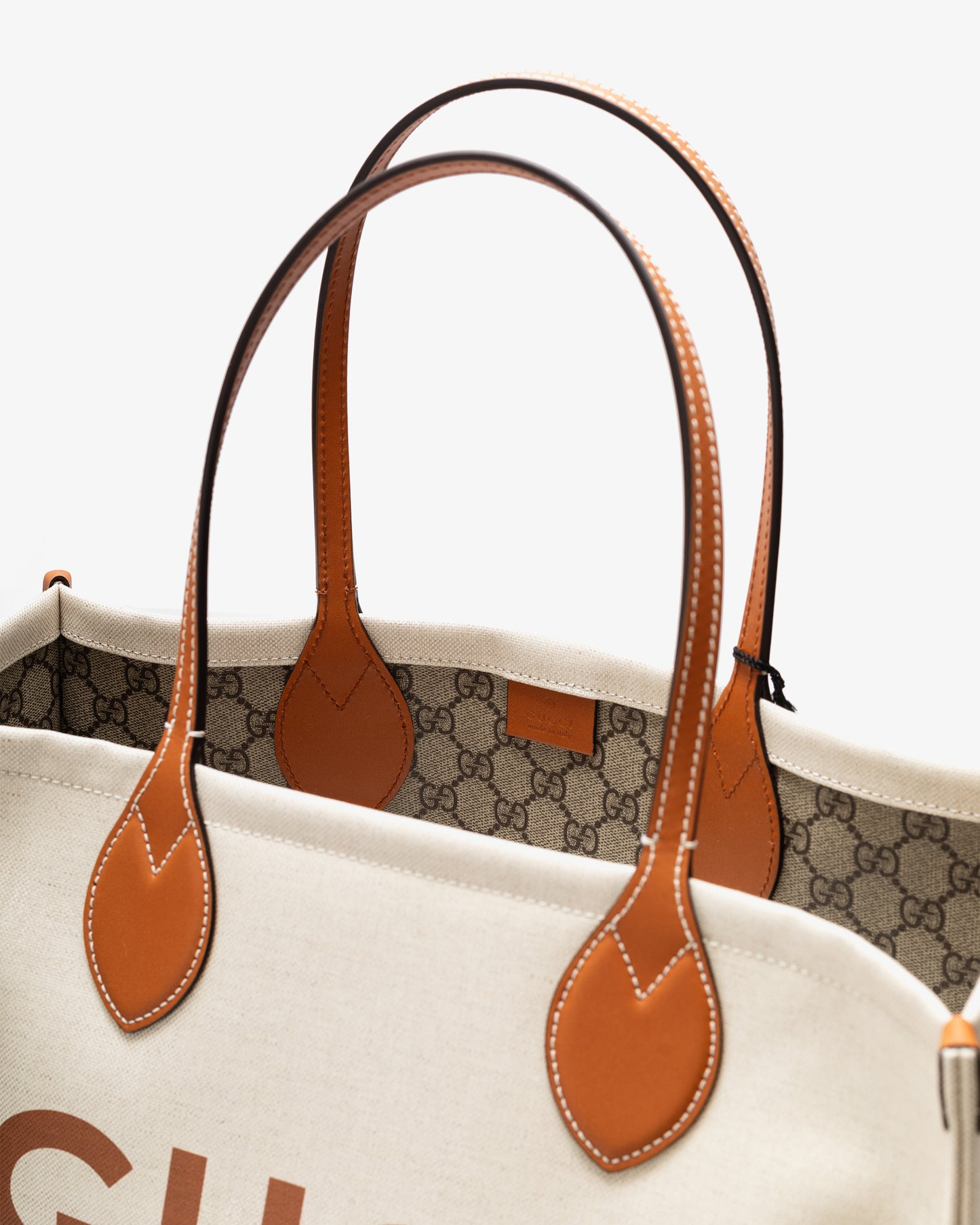 GUCCI Tote Bag With Logo Print