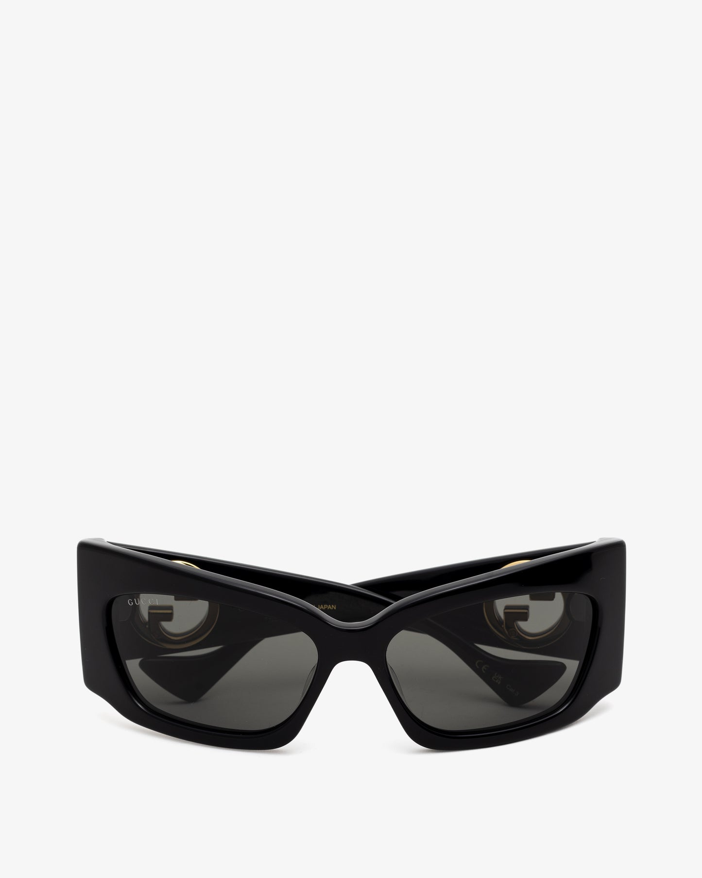 GUCCI Geometric Frame Sunglasses