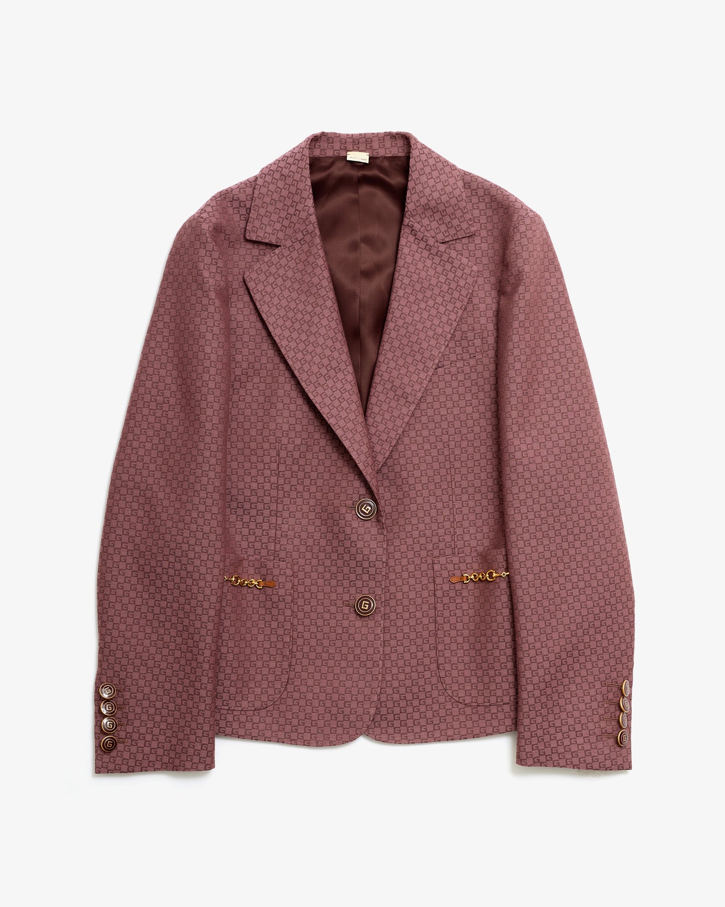 GUCCI Checkerboard Wool Jacket