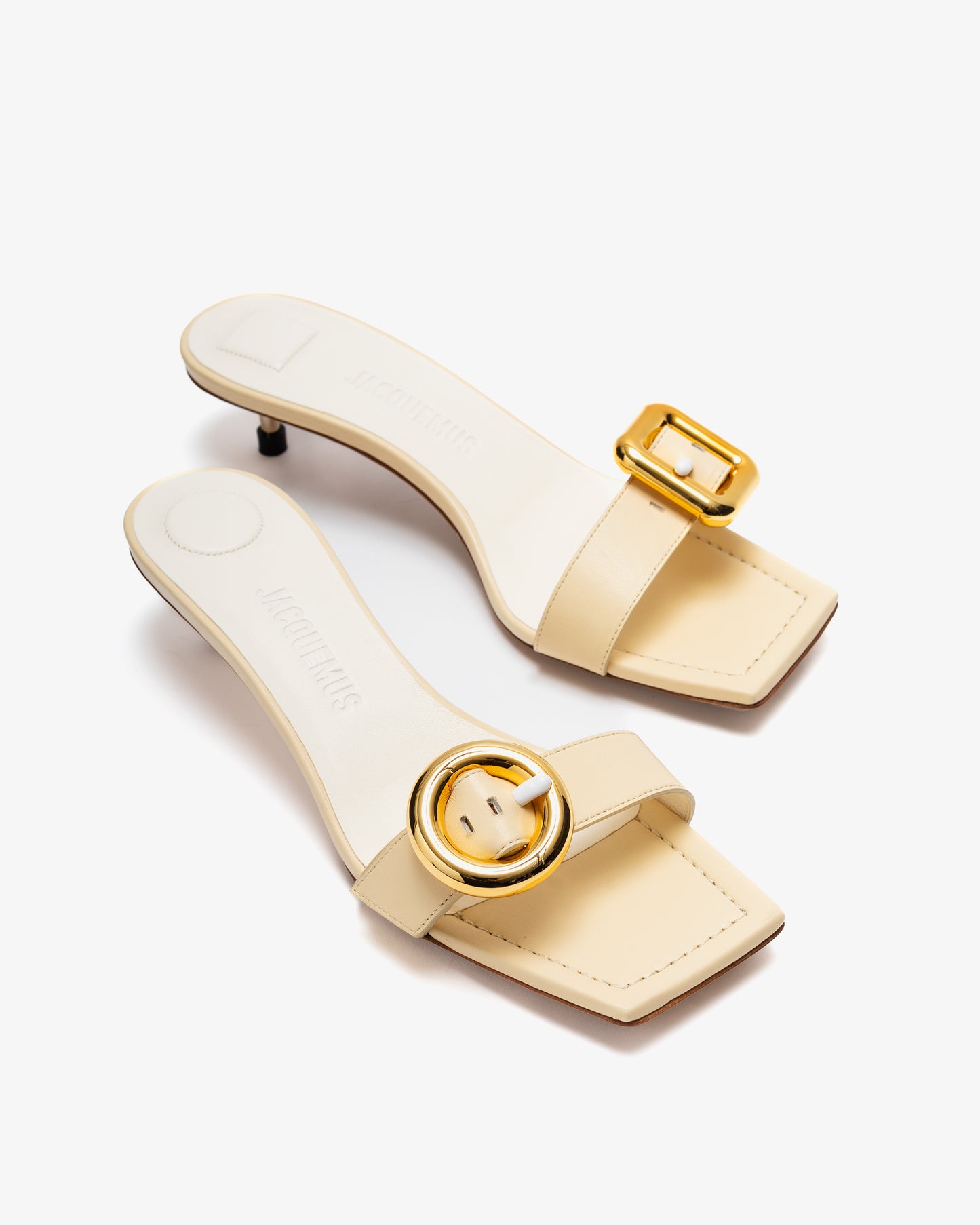 JACQUEMUS LES SANDALES REGALO B IVORY