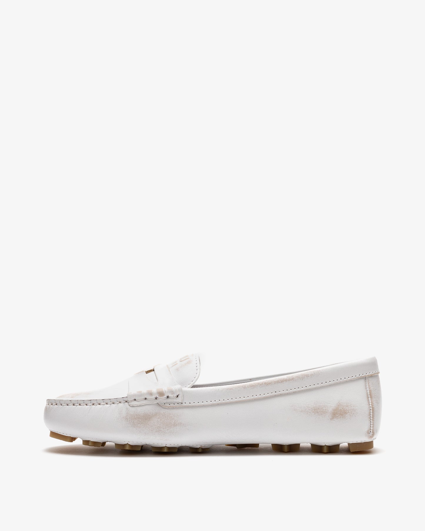 MIU MIU Suede Driver Loafers