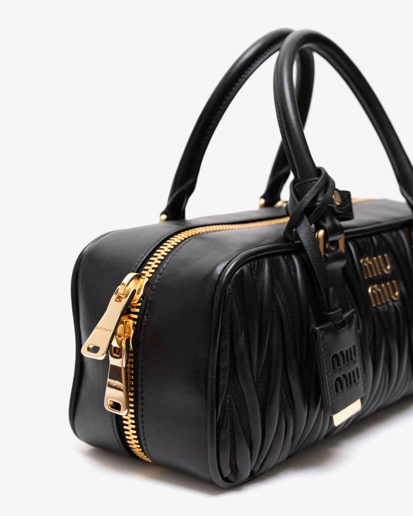 MIU MIU Arcadie bag in Matelassé nappa leather