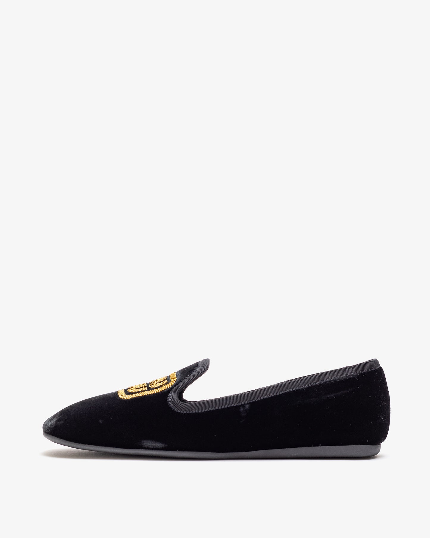 MIU MIU Velvet Slipper