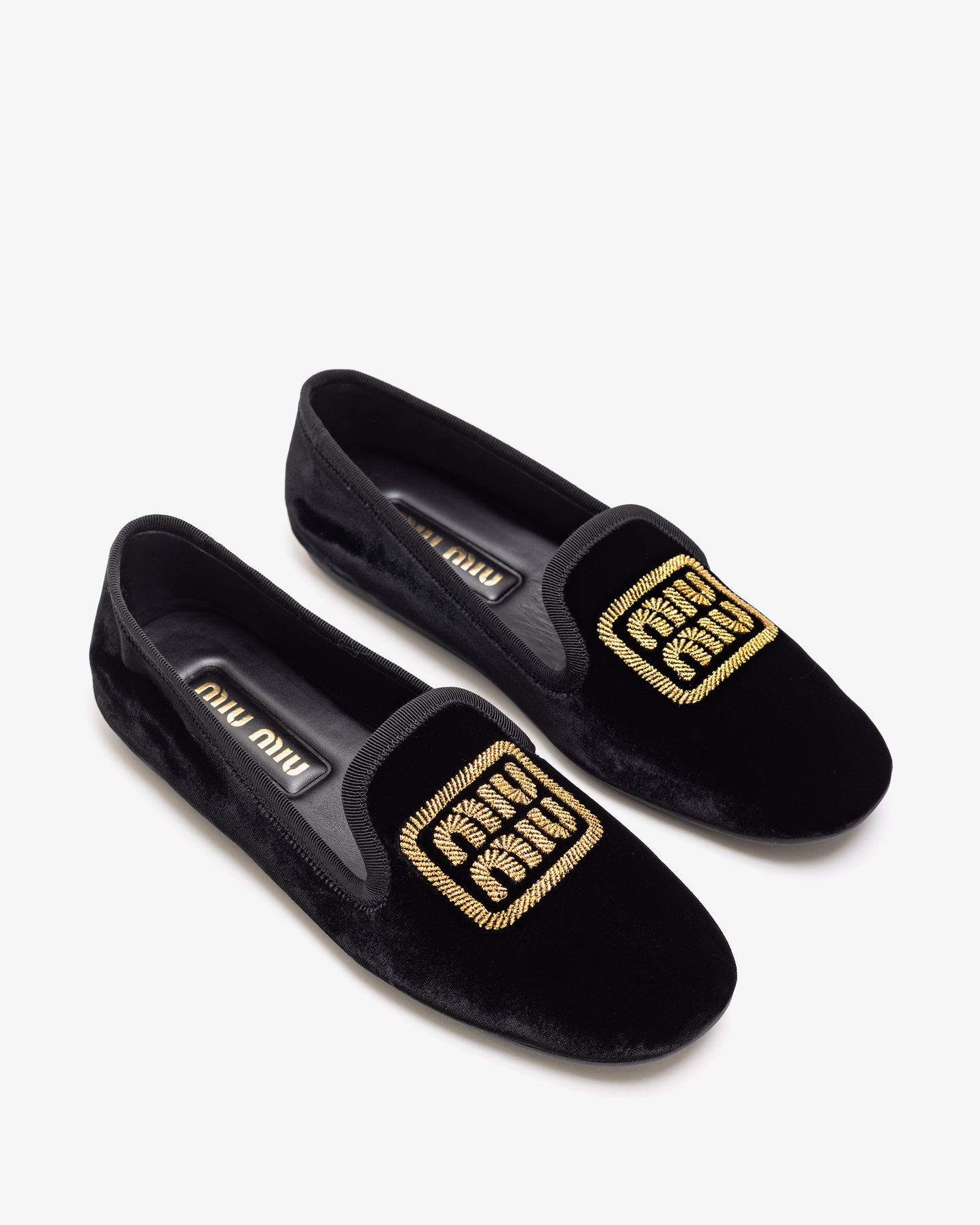 MIU MIU Velvet Slipper