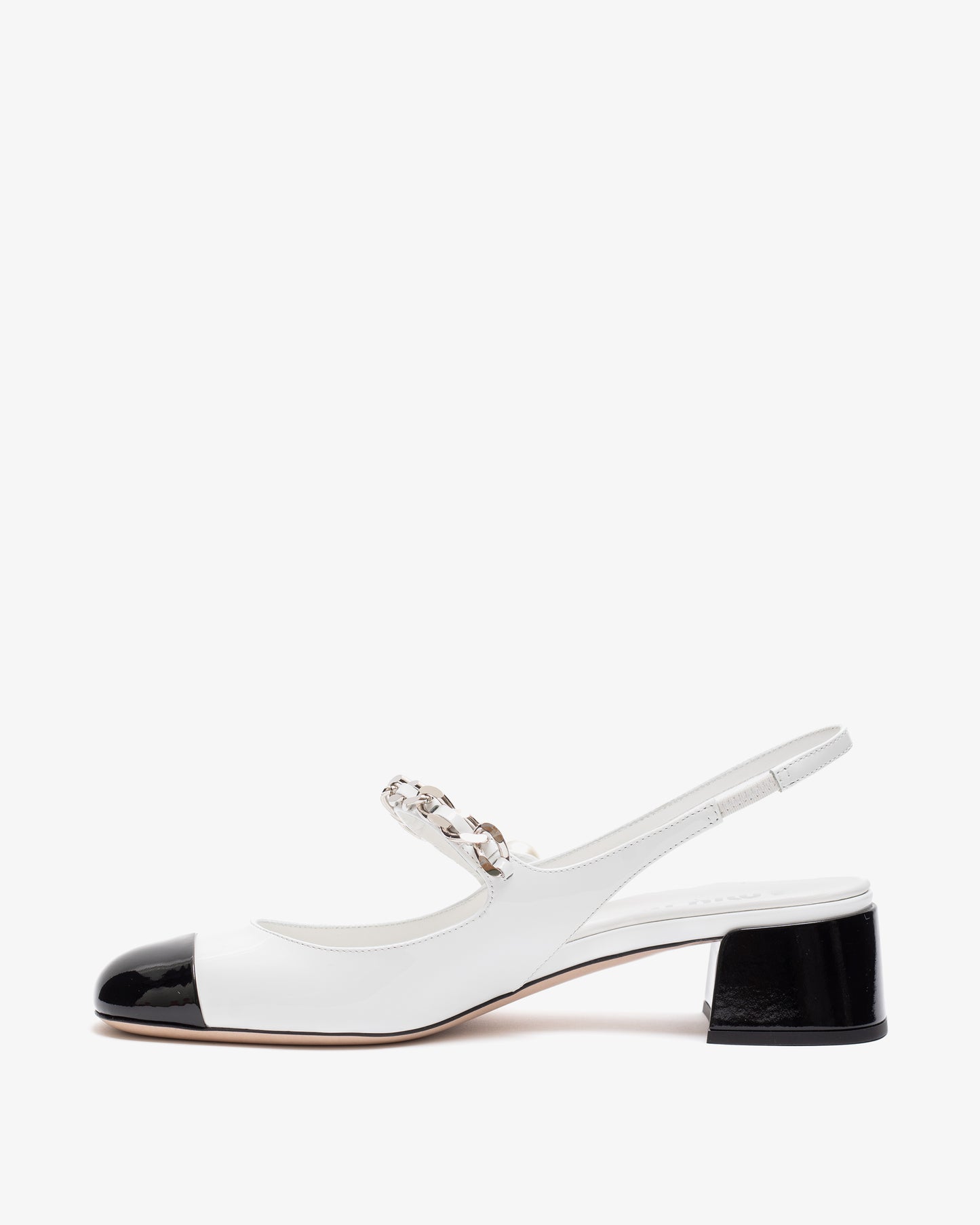 MIU MIU Patent Leather Slingback Pumps