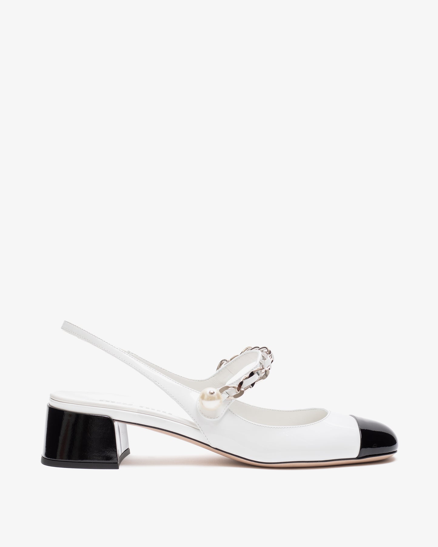 MIU MIU Patent Leather Slingback Pumps