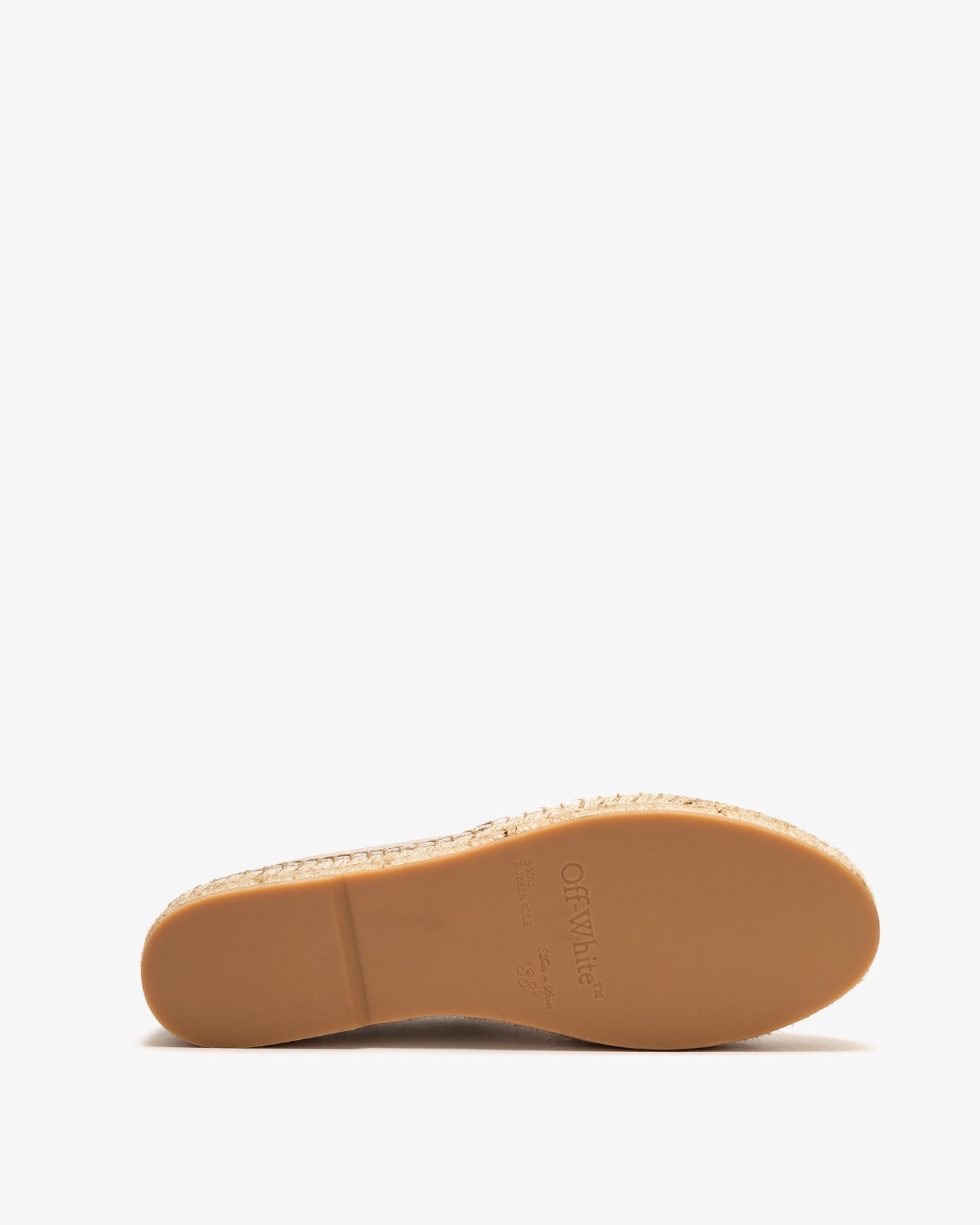 OFF-WHITE Bookish Linen Espadrillas