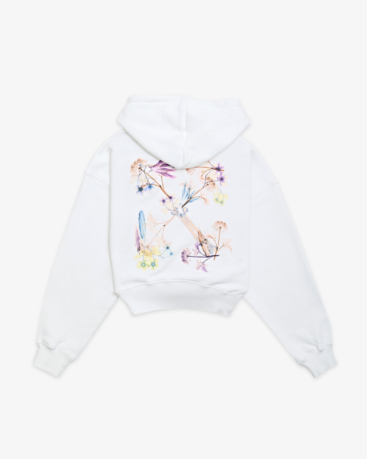 Off White XRay Arrow Crop Hoodie