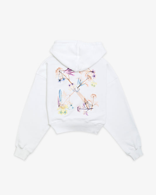 Off White XRay Arrow Crop Hoodie