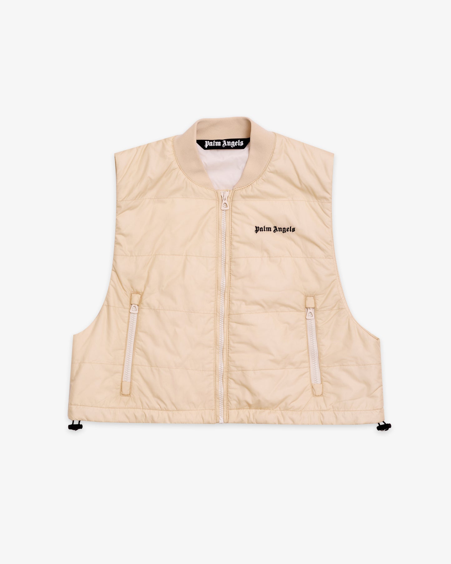 PALM ANGELS Logo Embroidered Vest