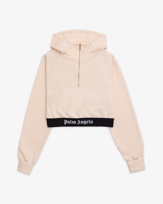 PALM ANGEL Logo Tape Zipped Hoodie