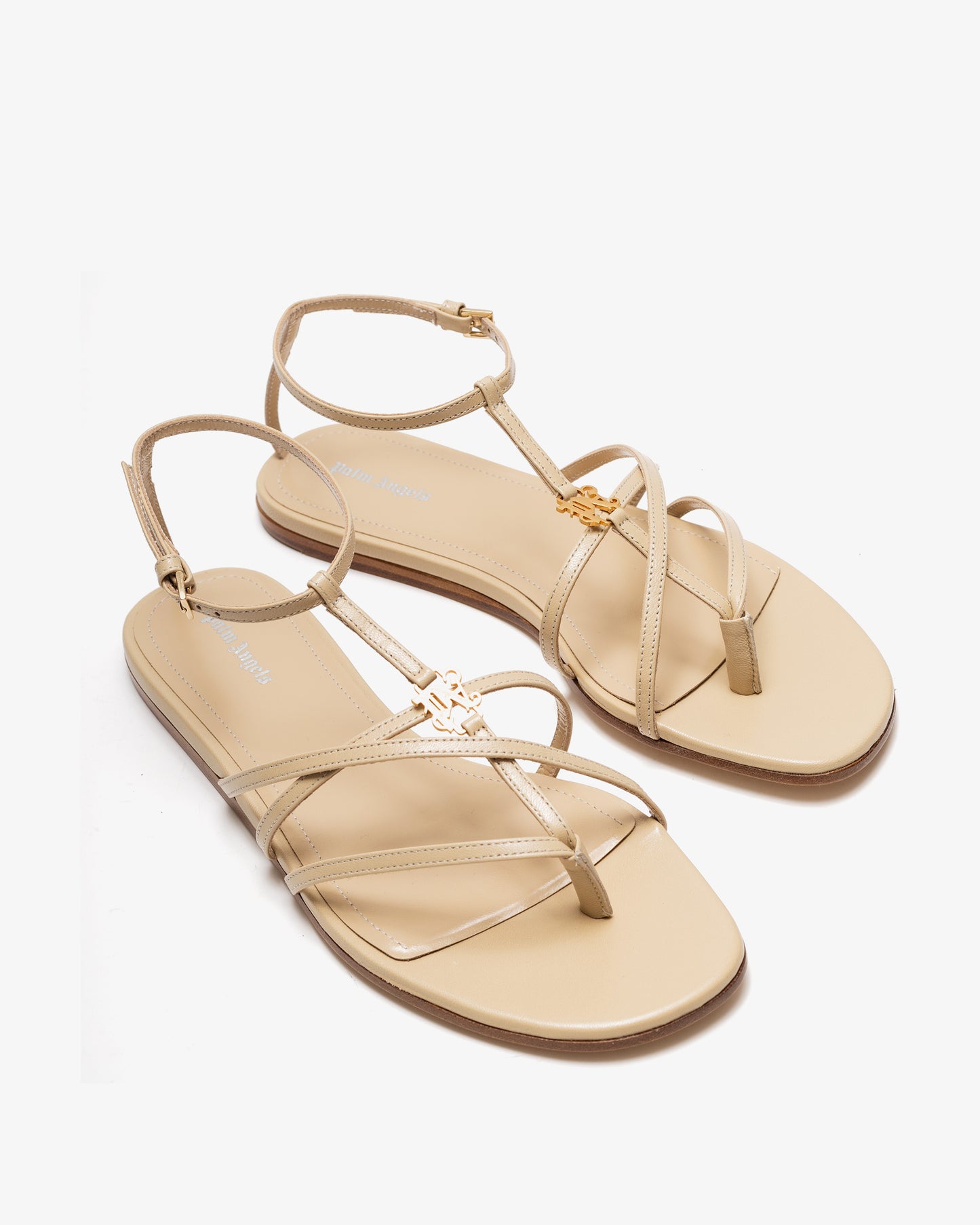 PALM ANGELS Lategram Flat Sandals