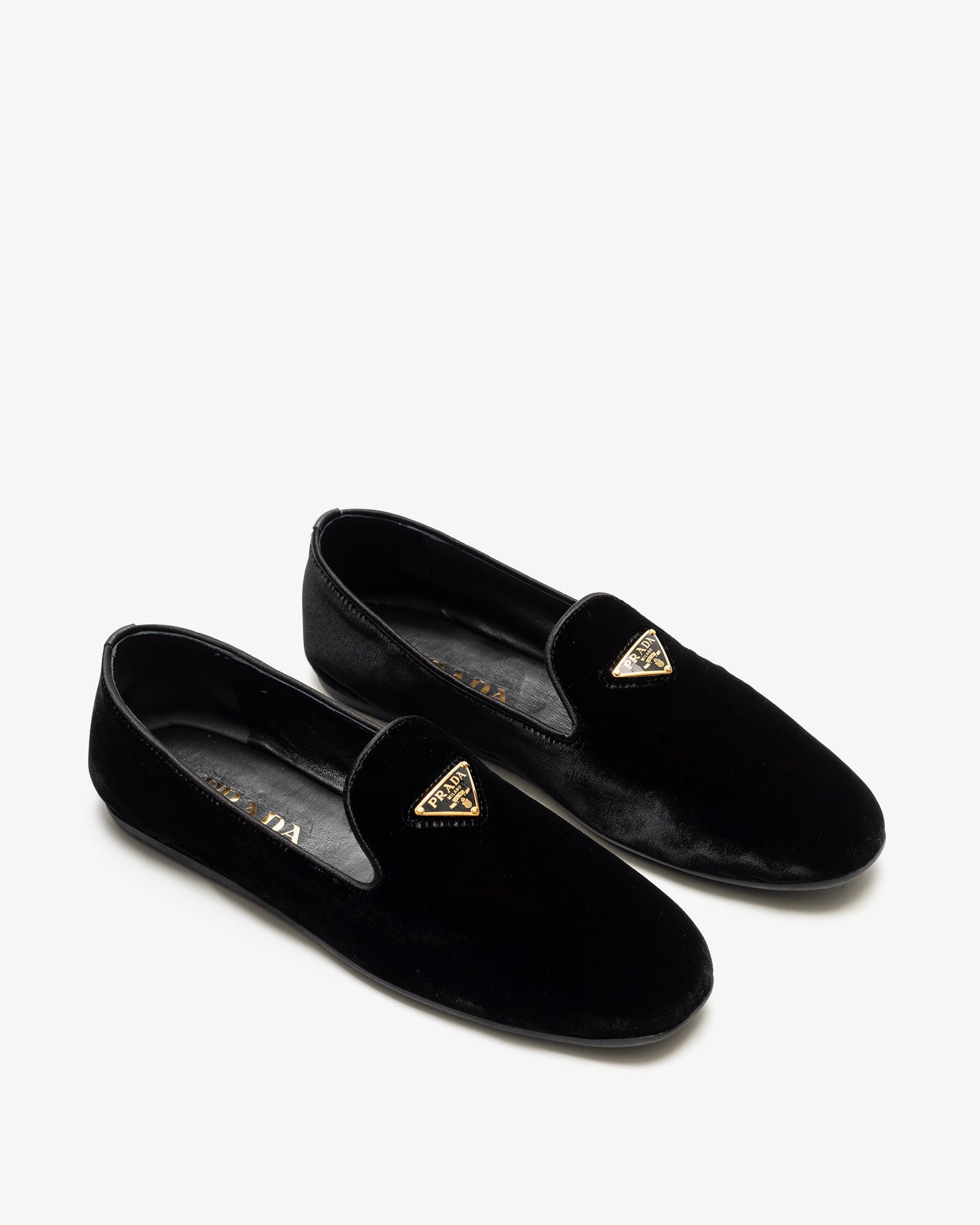 PRADA Velvet Loafers