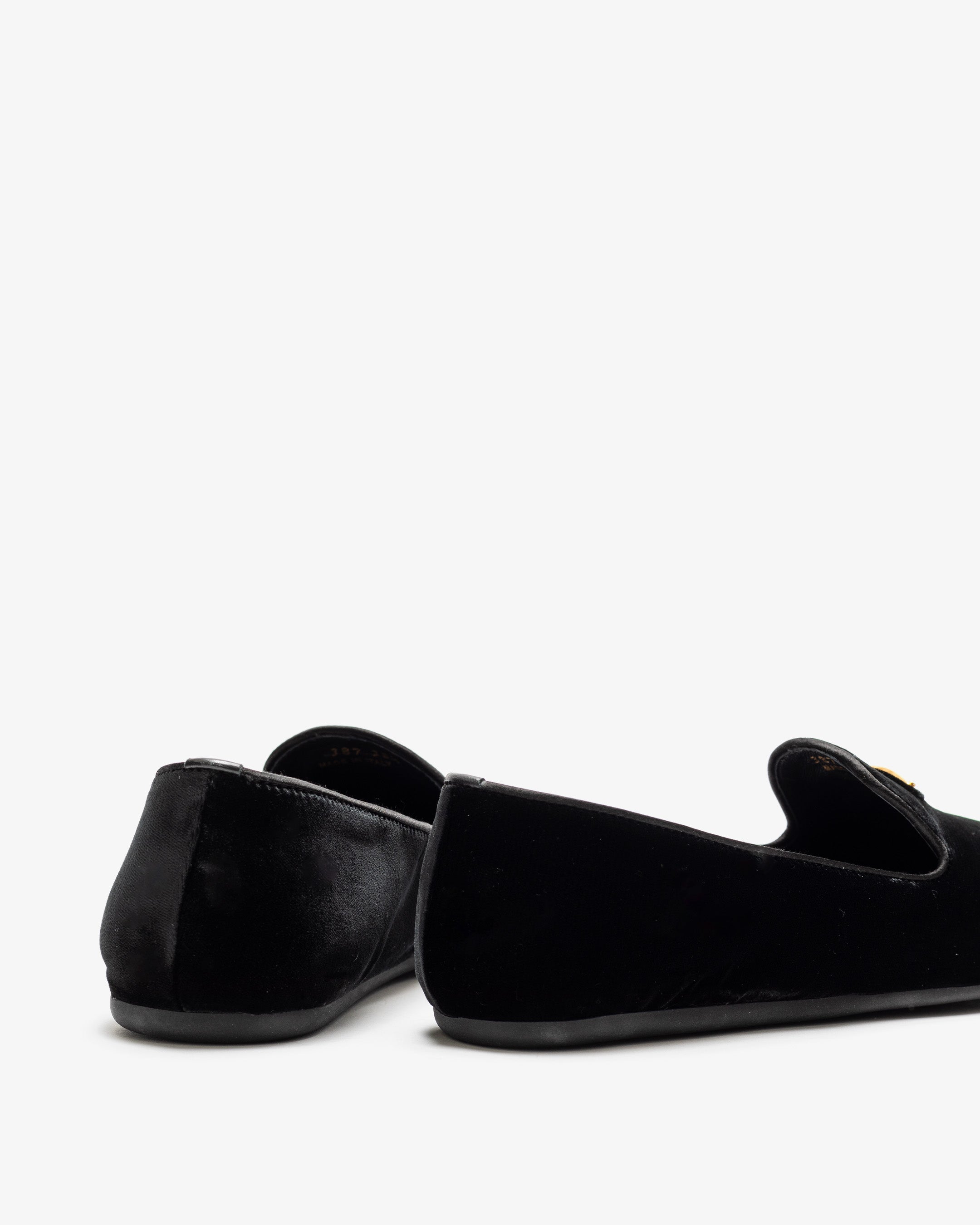 PRADA- Velvet Loafers – Woman | Chapeau Valencia