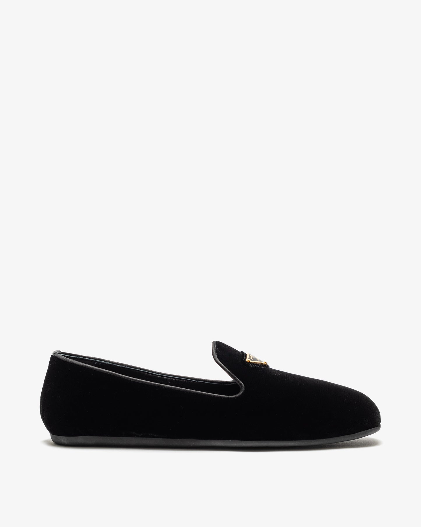 Loafers Calzado Prada Mocasines De Charol Negro PRADA