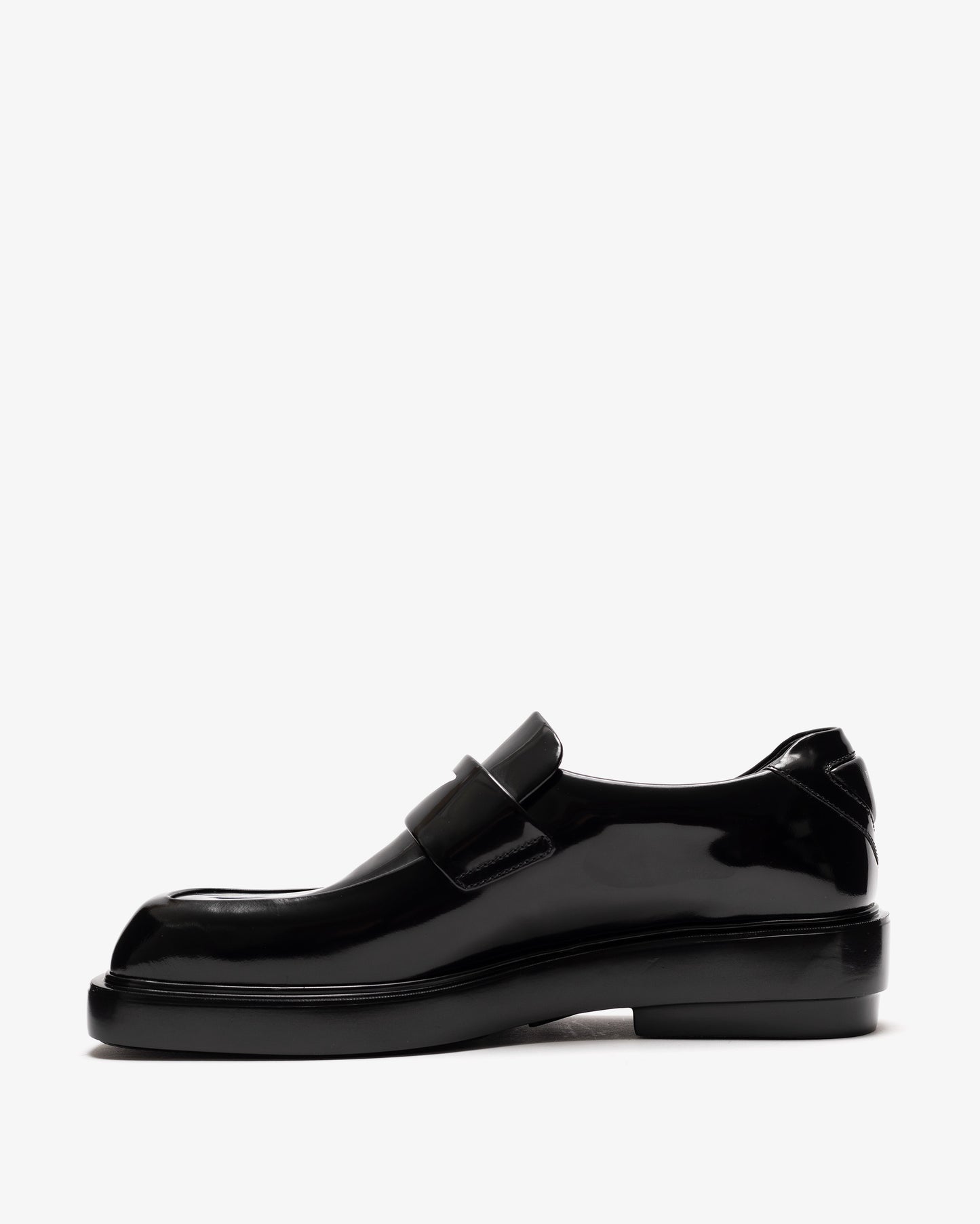 PRADA Leather Loafers