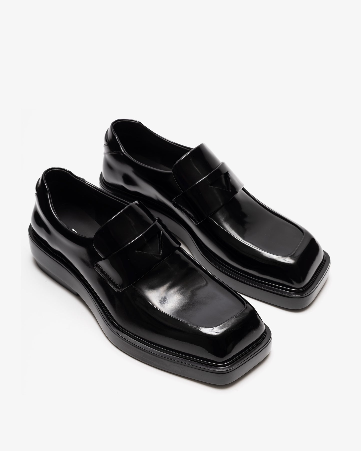 PRADA Leather Loafers