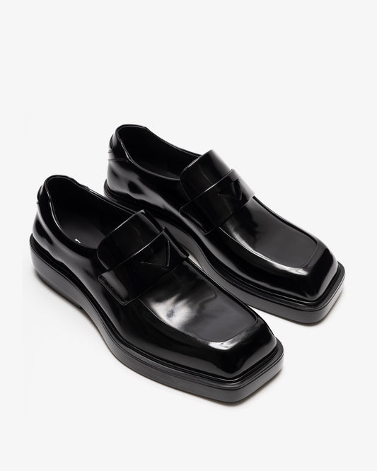 PRADA- Leather Loafers