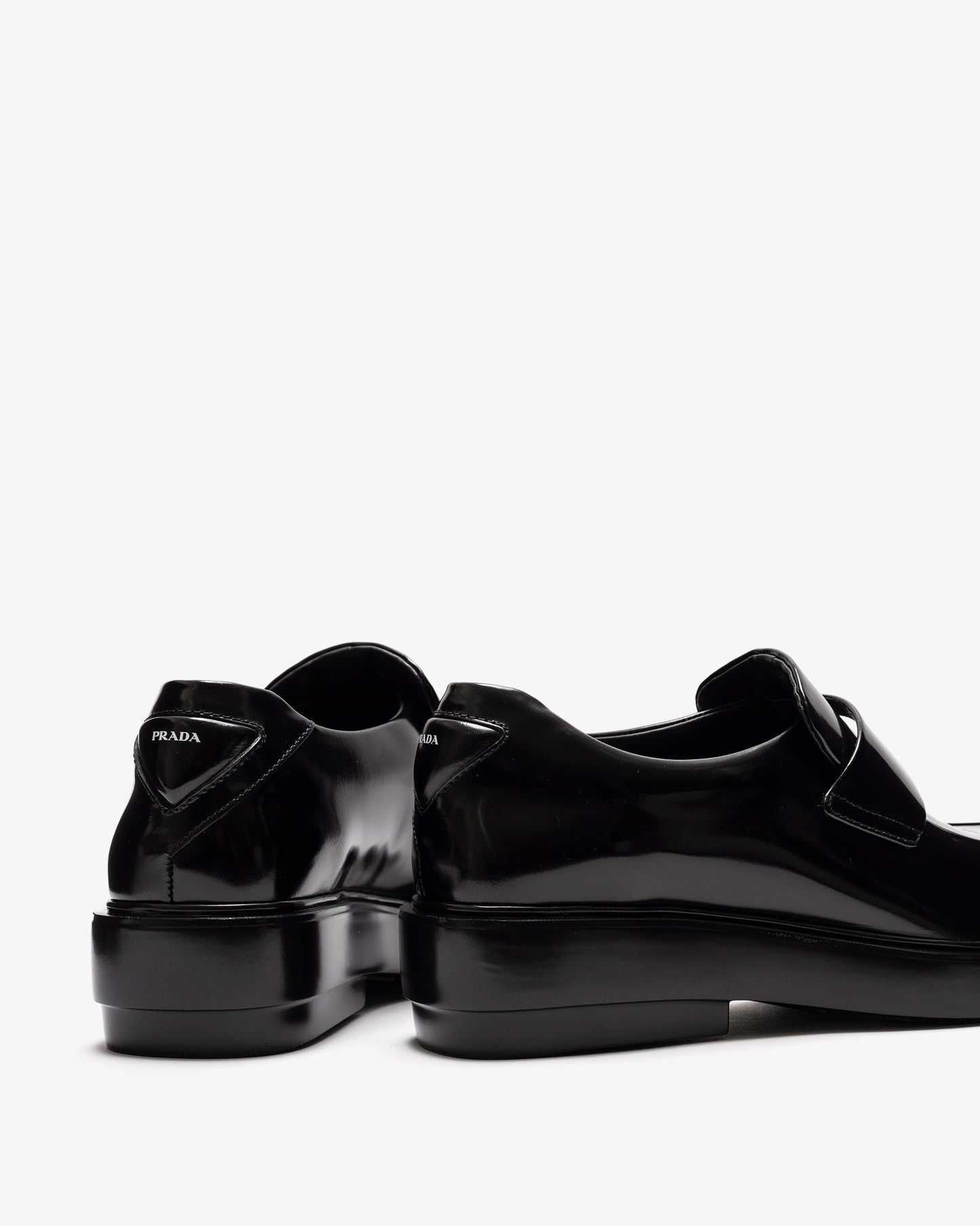 PRADA Leather Loafers